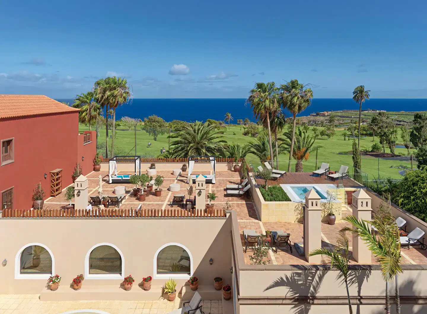 Hacienda Del Conde Meliá Collection Terrasse