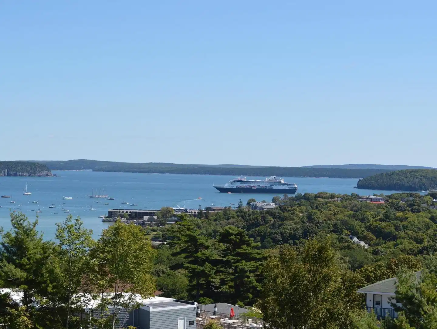 Hampton Inn Bar Harbor Landschaft