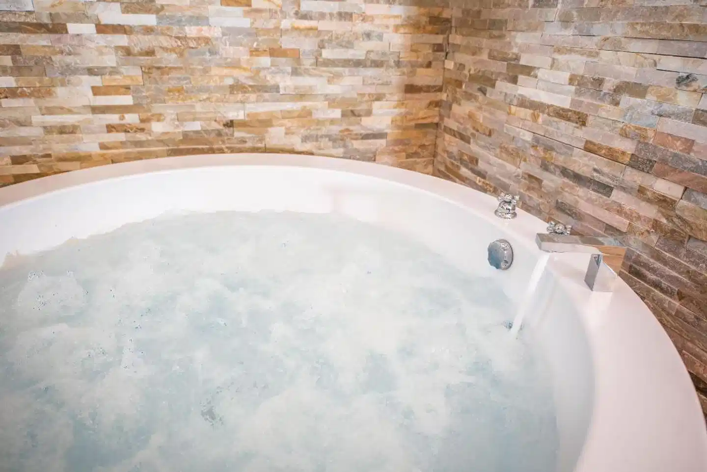 Hotel Rosa Badezimmer