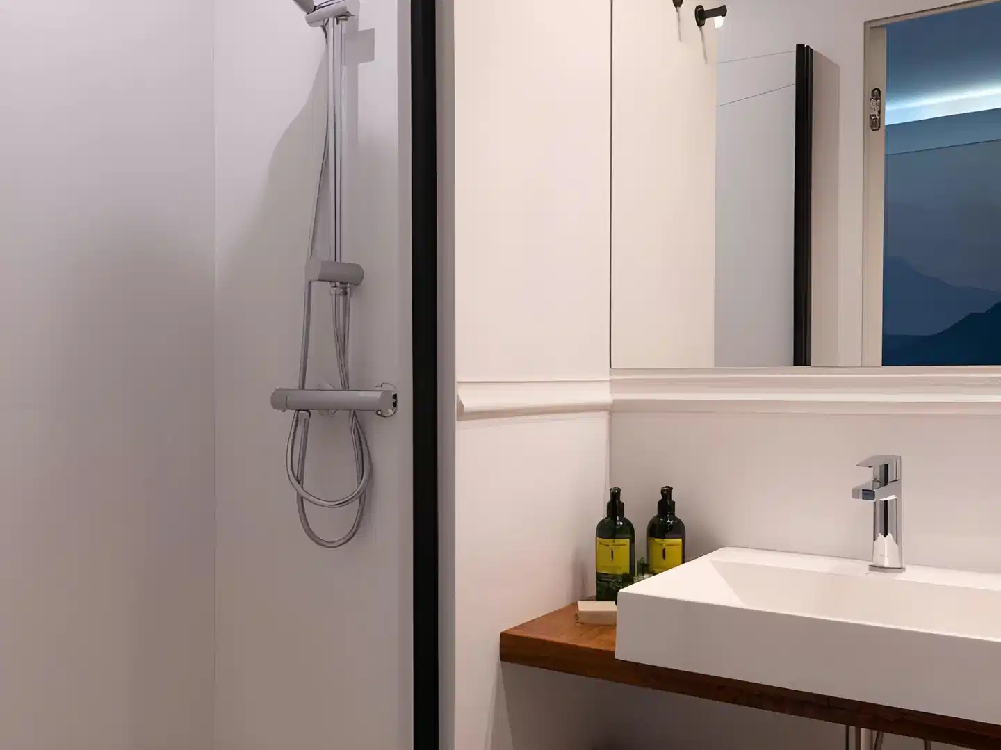 Hôtel Le Milie Rose Badezimmer