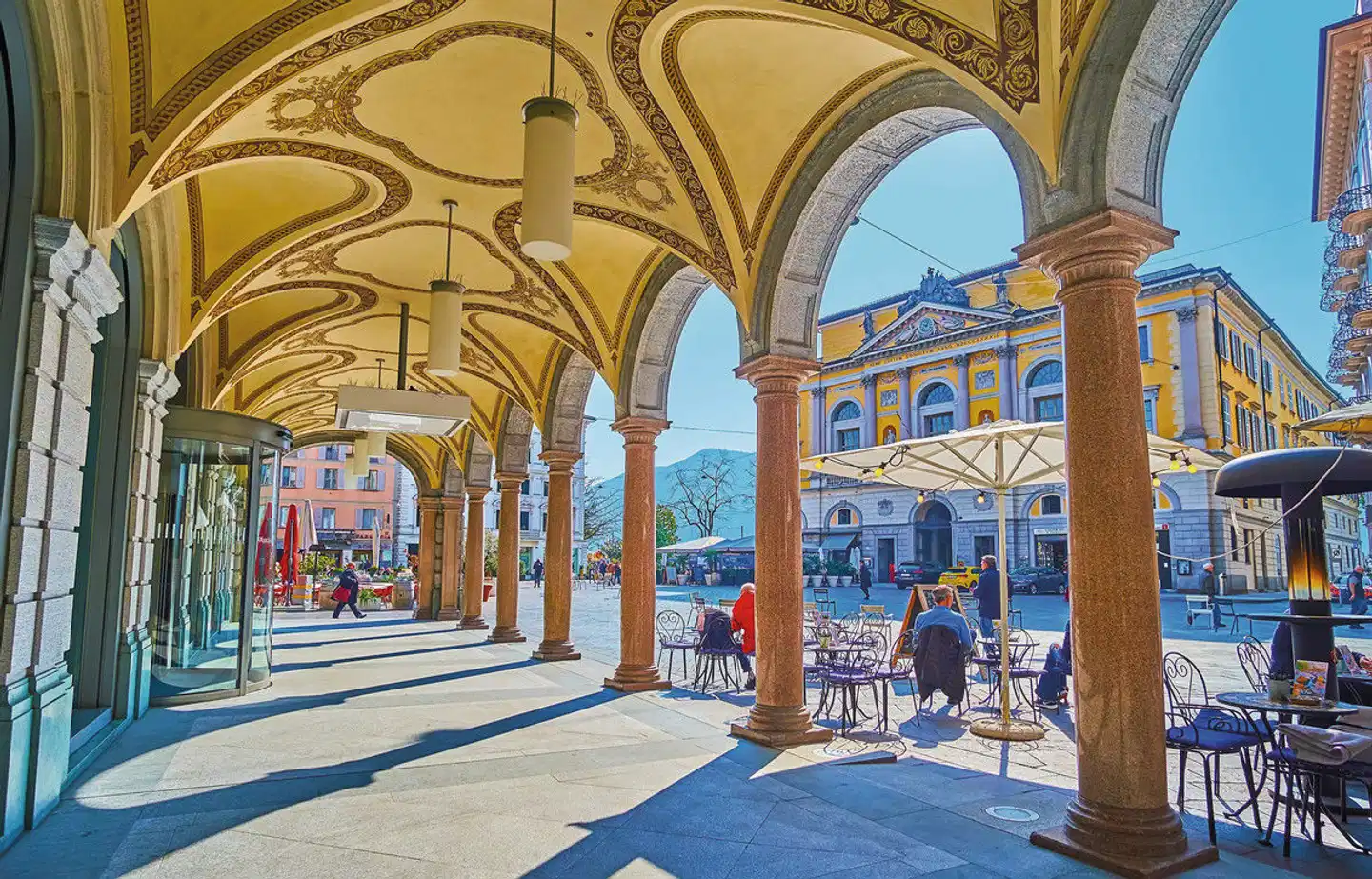 Zugspecial Rheingold - Lago Maggiore (Hotel Milan et Speranza) Lobby