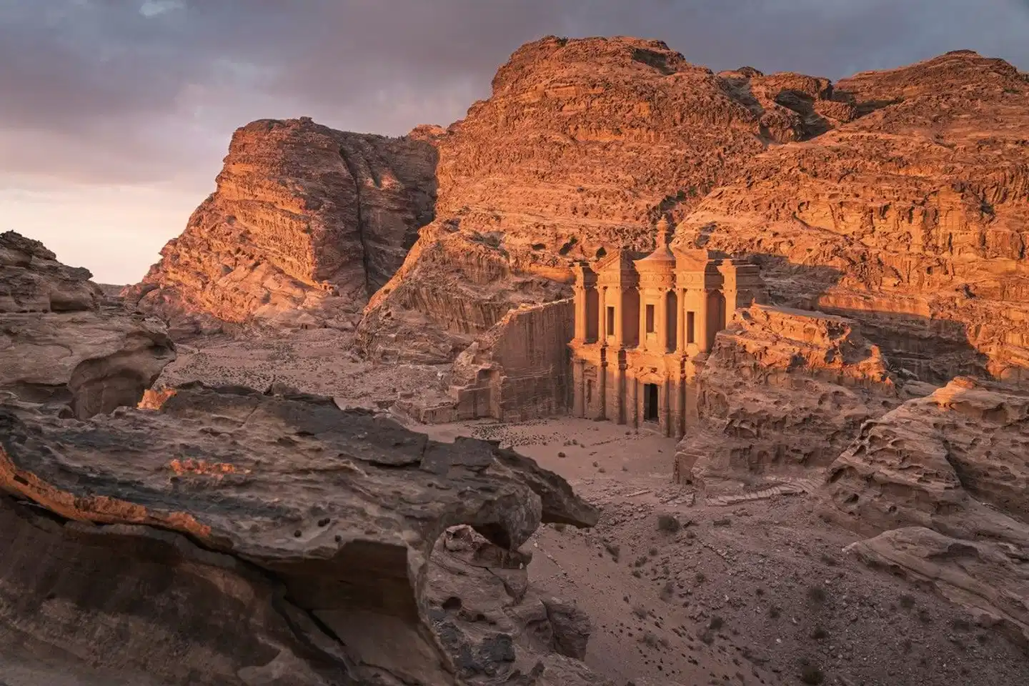 Jordanien: Mosaike, Felsenstätte und heilendes Wasser Landschaft