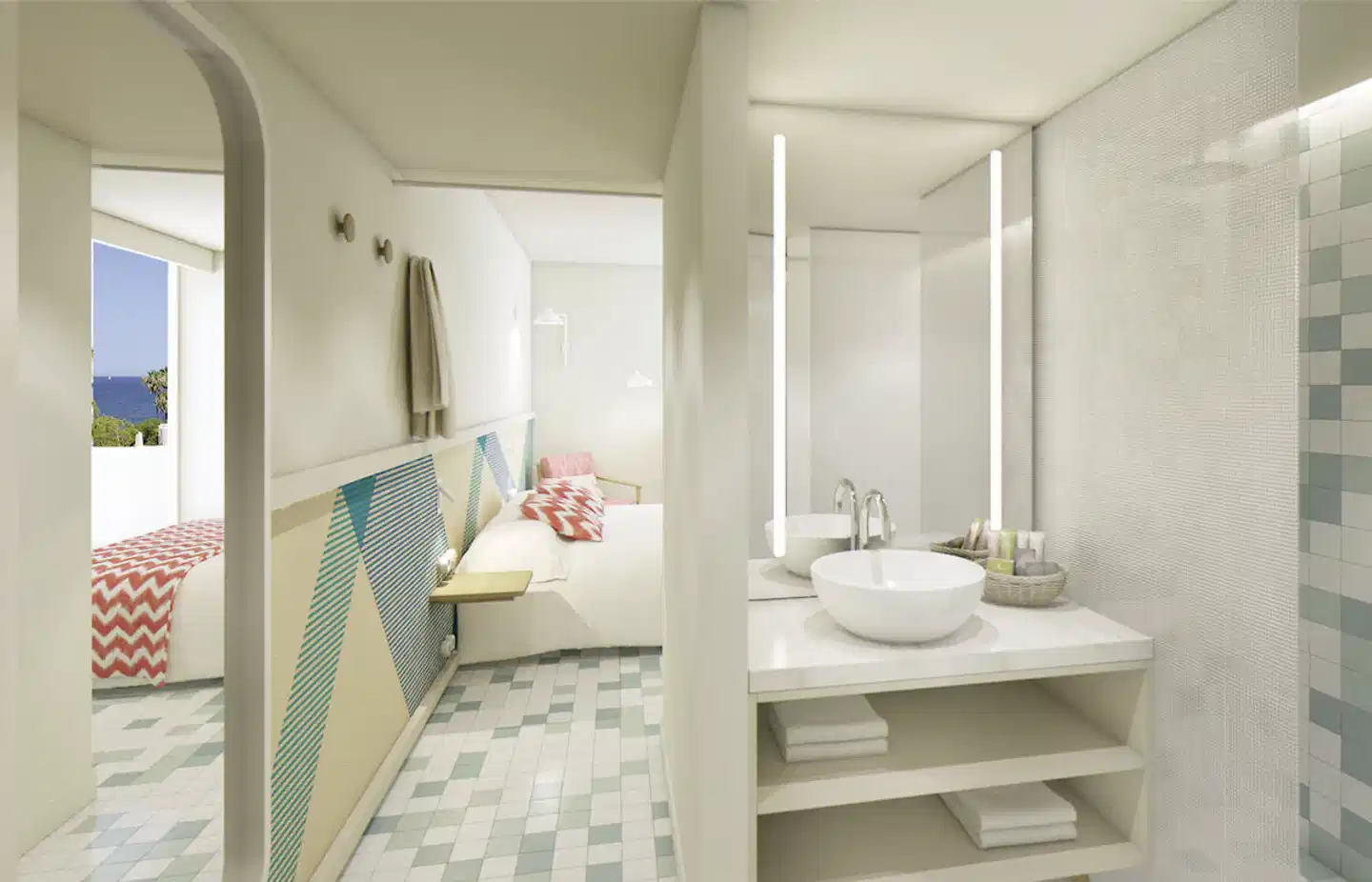 Inturotel Cala Esmeralda Badezimmer