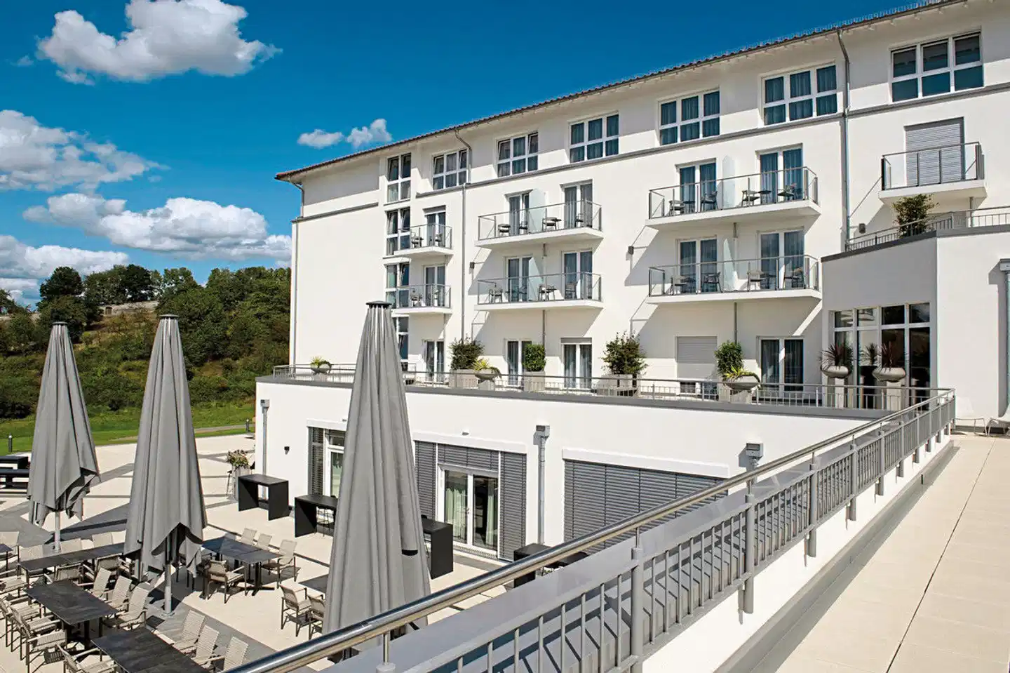 Victor's Residenz-Hotel Teistungenburg Aussenansicht