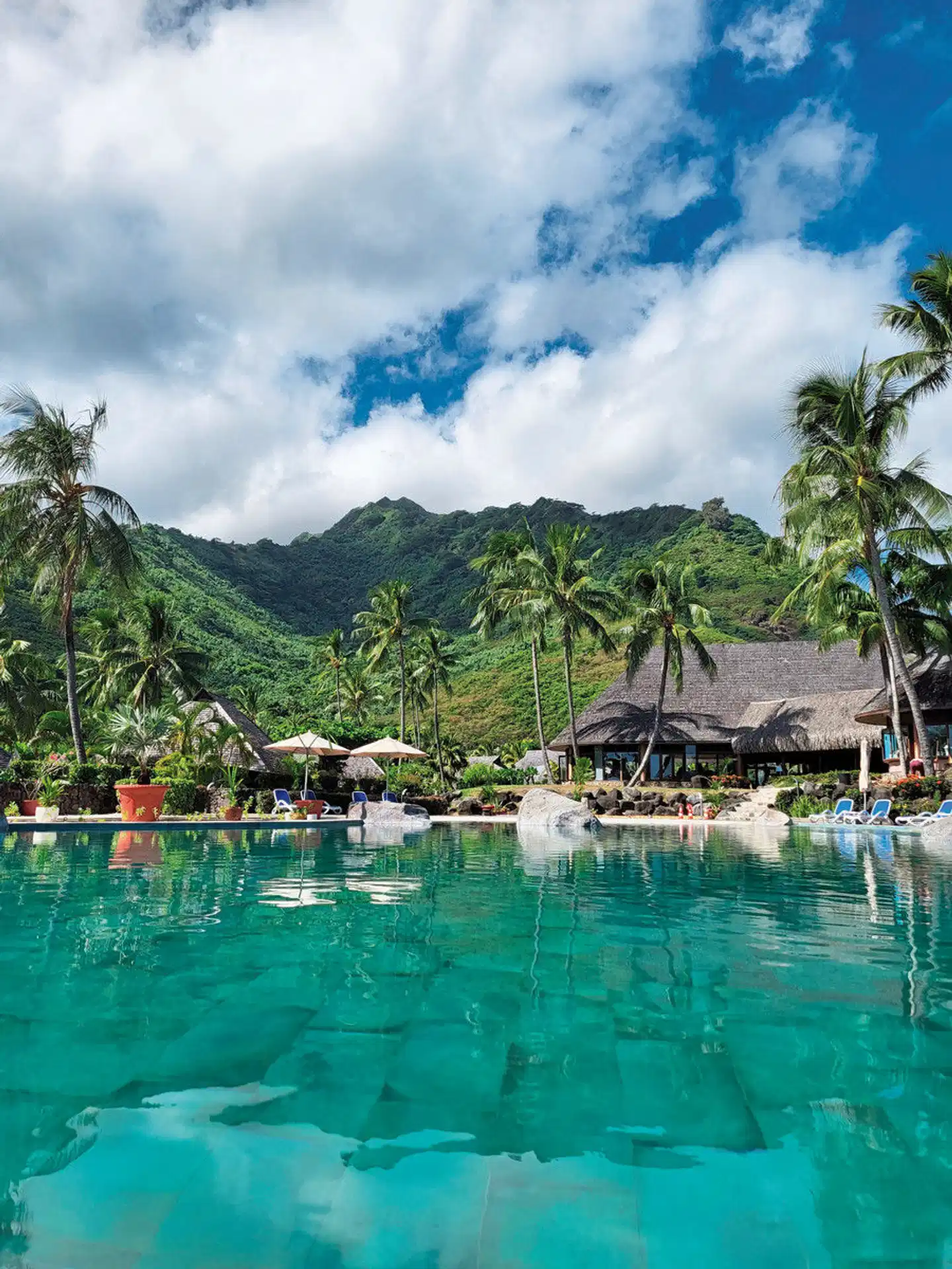 Hilton Moorea Lagoon Resort & Spa Pool