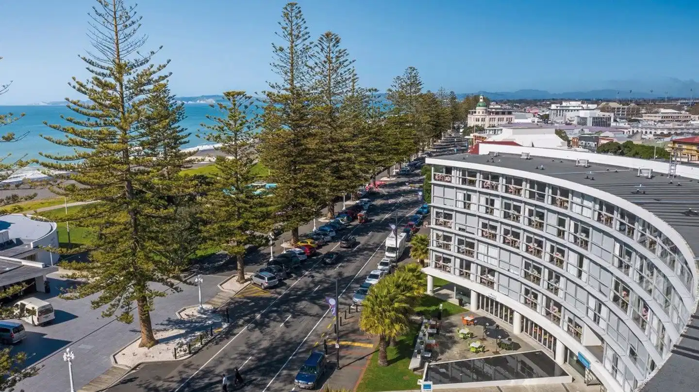 Scenic Hotel Te Pania Aussenansicht