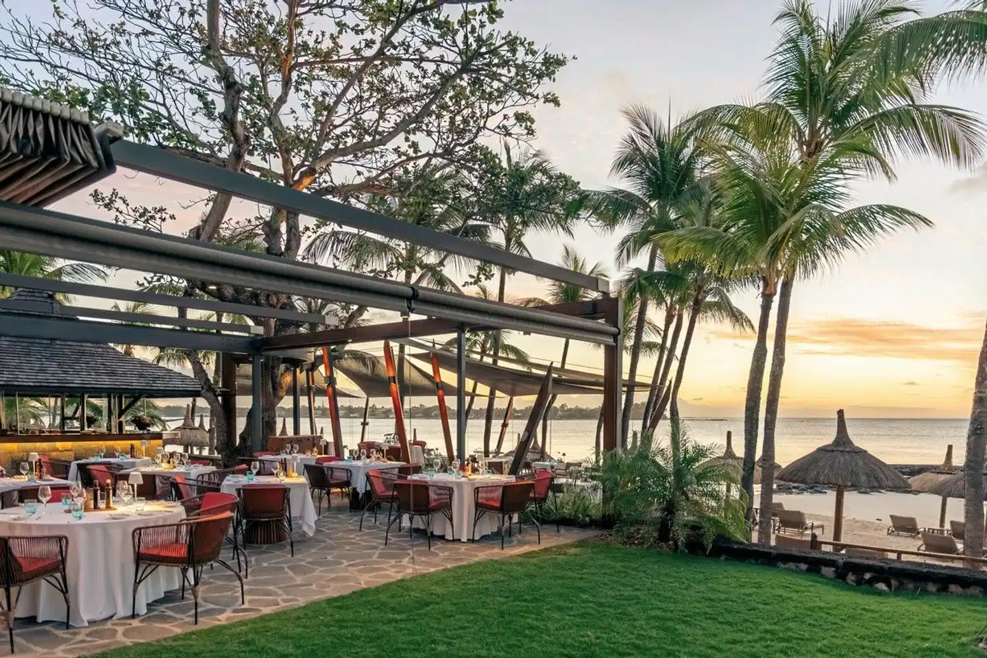 Royal Palm Beachcomber Luxury Garten