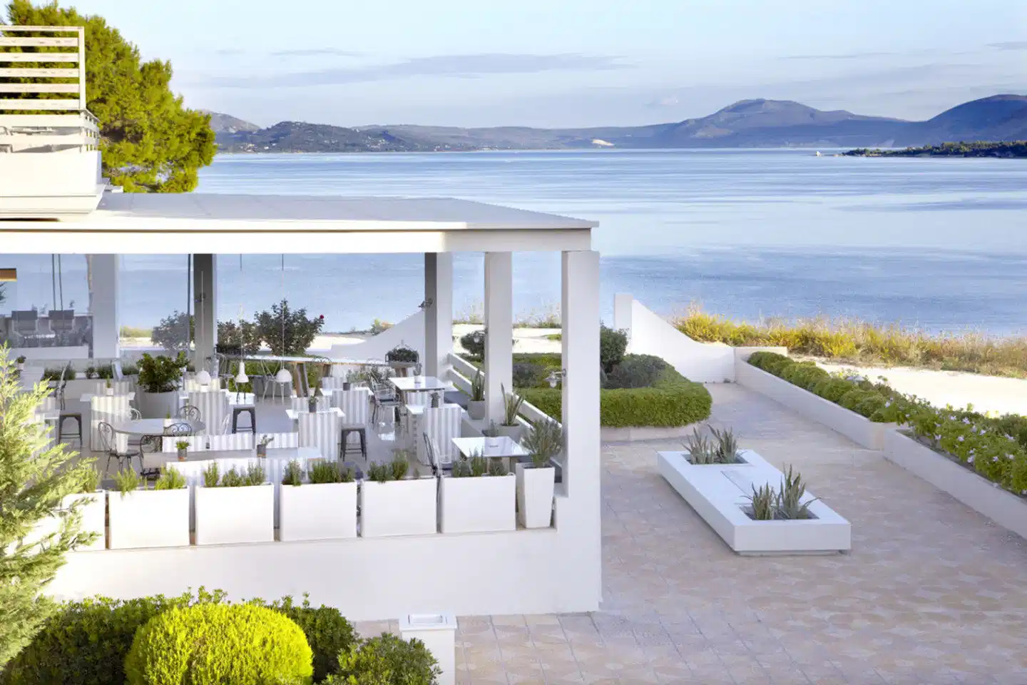 Thalassa Boutique Hotel (Adults Only) Terrasse