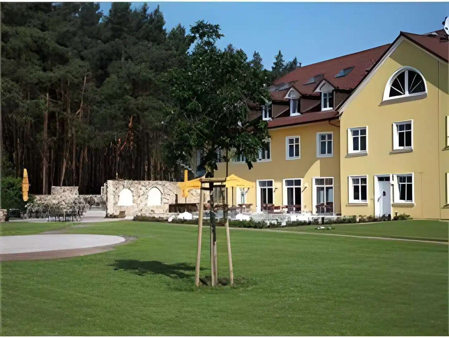 Ferien Hotel Fläming Garten