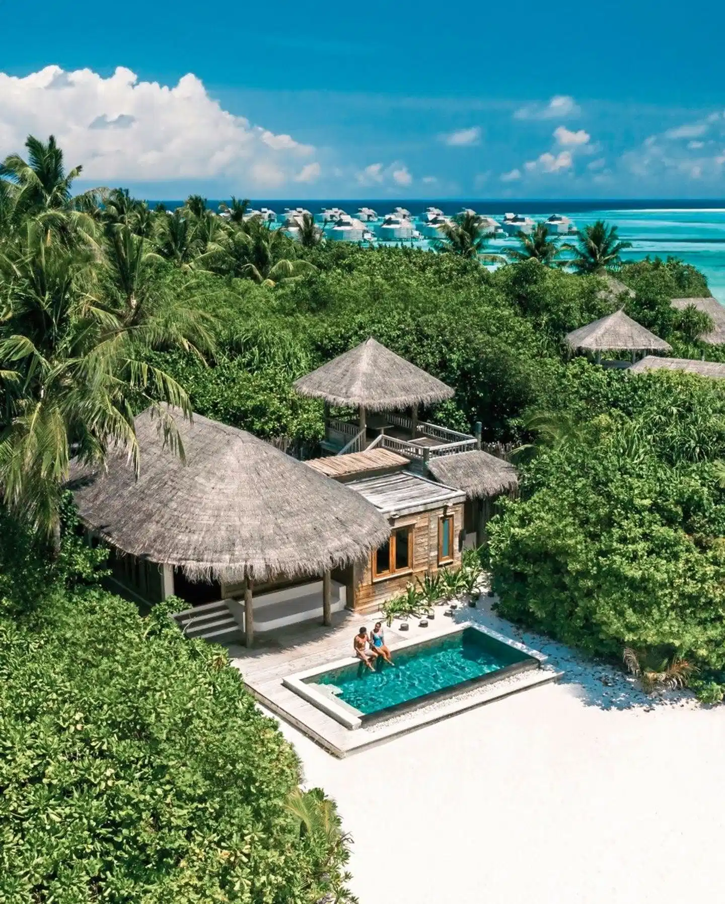 Six Senses Laamu Aussenansicht