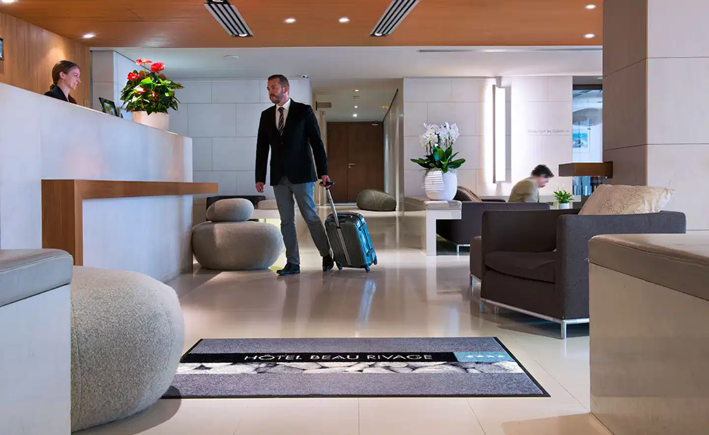 Hotel Nice Beau Rivage Lobby