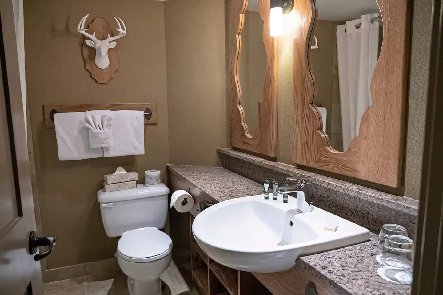 Banff Caribou Lodge & Spa Badezimmer