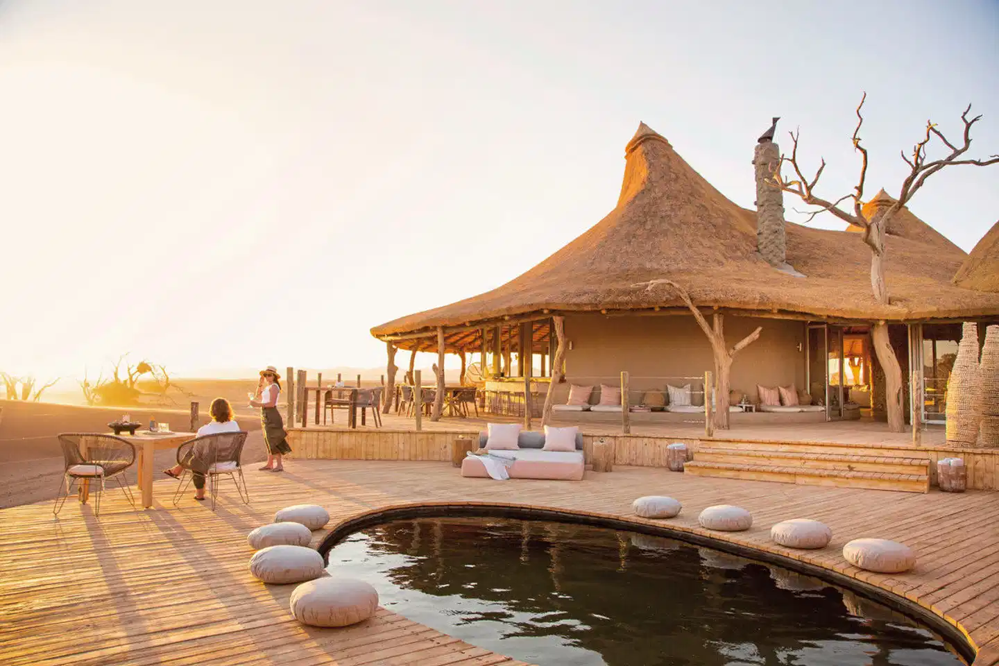 Wilderness Little Kulala Terrasse