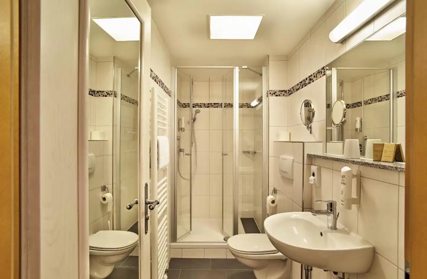 Wander- und Aktivhotel Adam Bräu Badezimmer