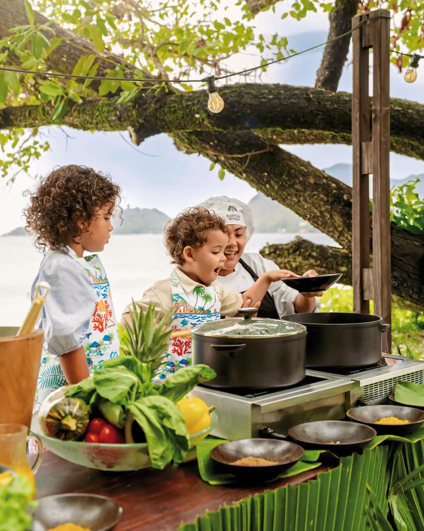 Raffles Seychelles Personen