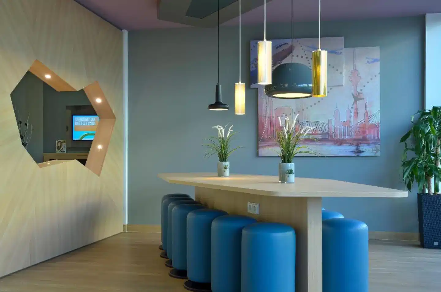 B&B Hotel Düsseldorf-Airport Badezimmer