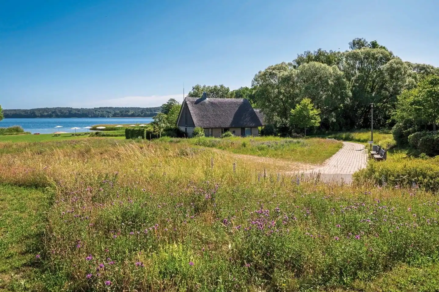 BEECH Resort Plauer See Garten