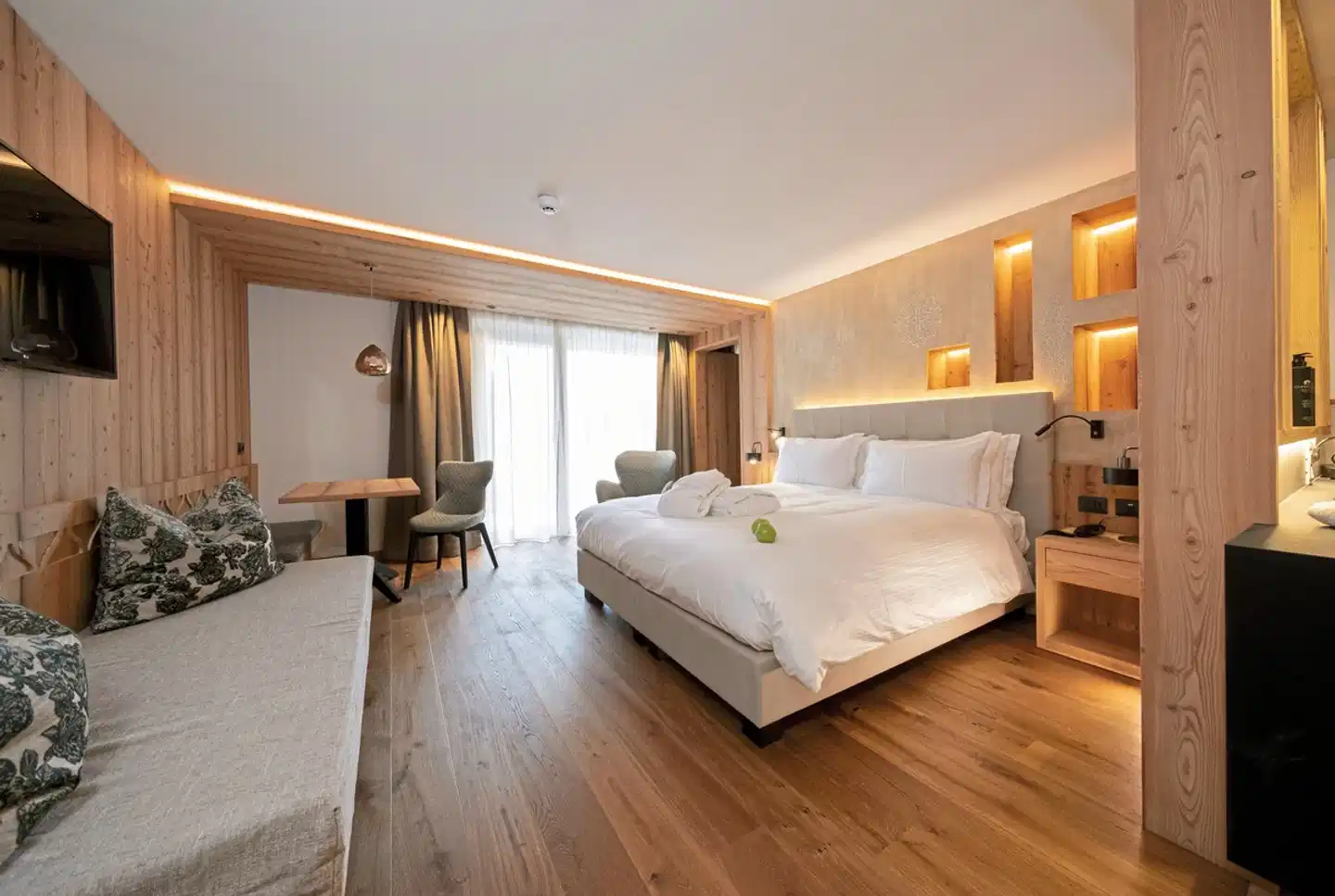 Ciampedie Luxury Alpine Spa Hotel Wohnbeispiel