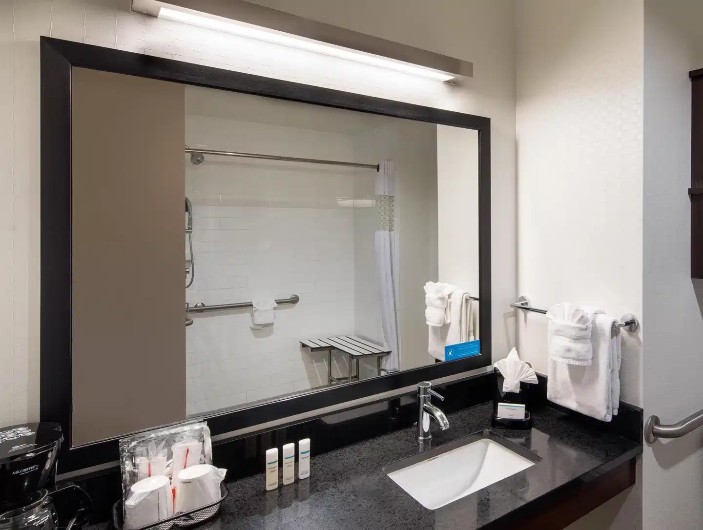 Hampton Inn & Suites Denver Downtown Convention Center Badezimmer