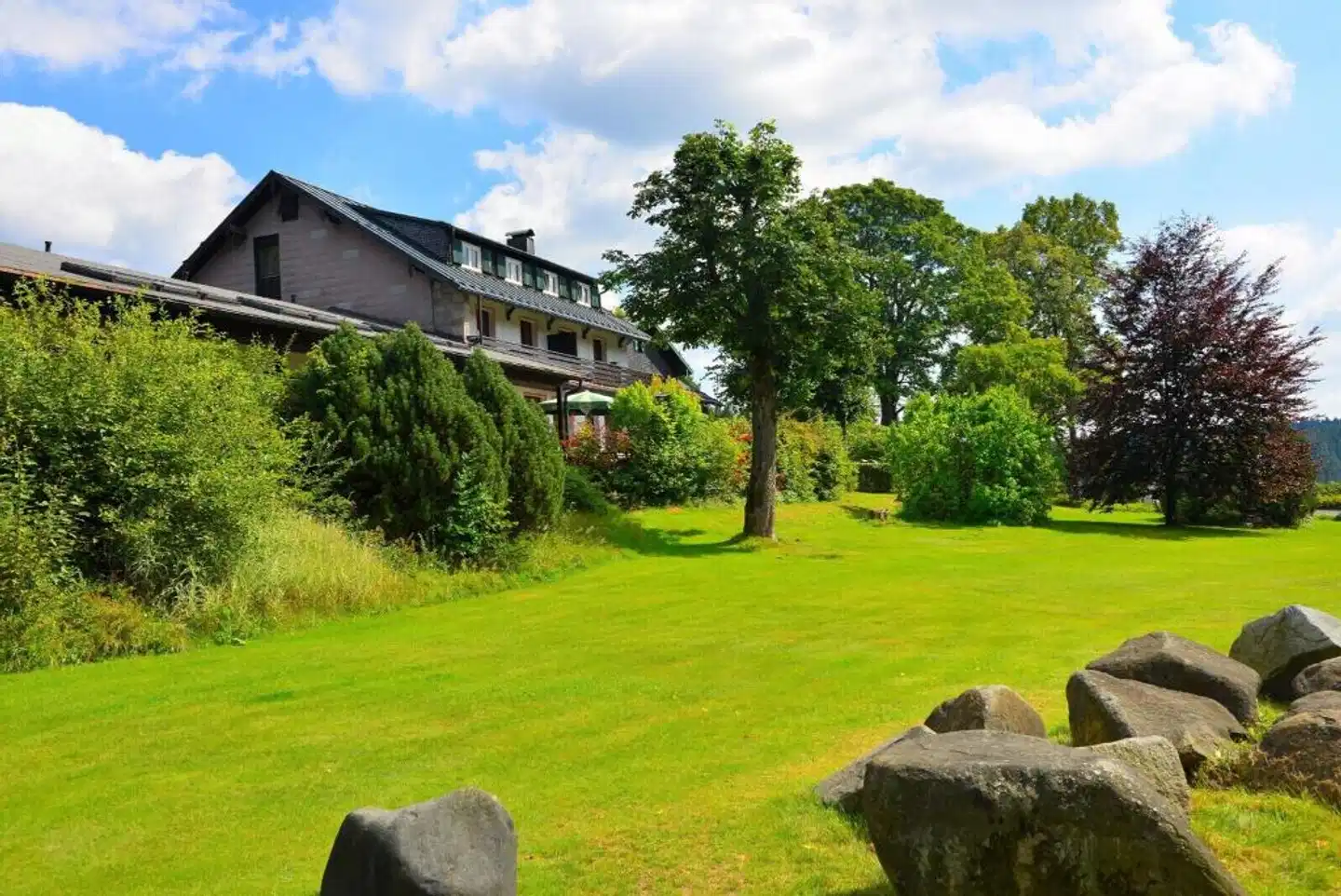 WAGNERS Hotel Restaurant im Fichtelgebirge Garten