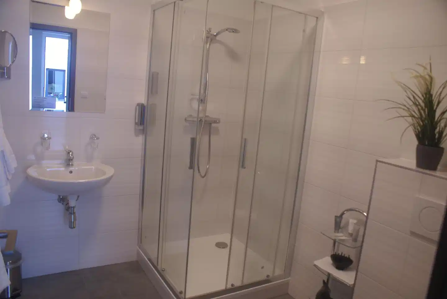 Fast Lane Hotel Badezimmer