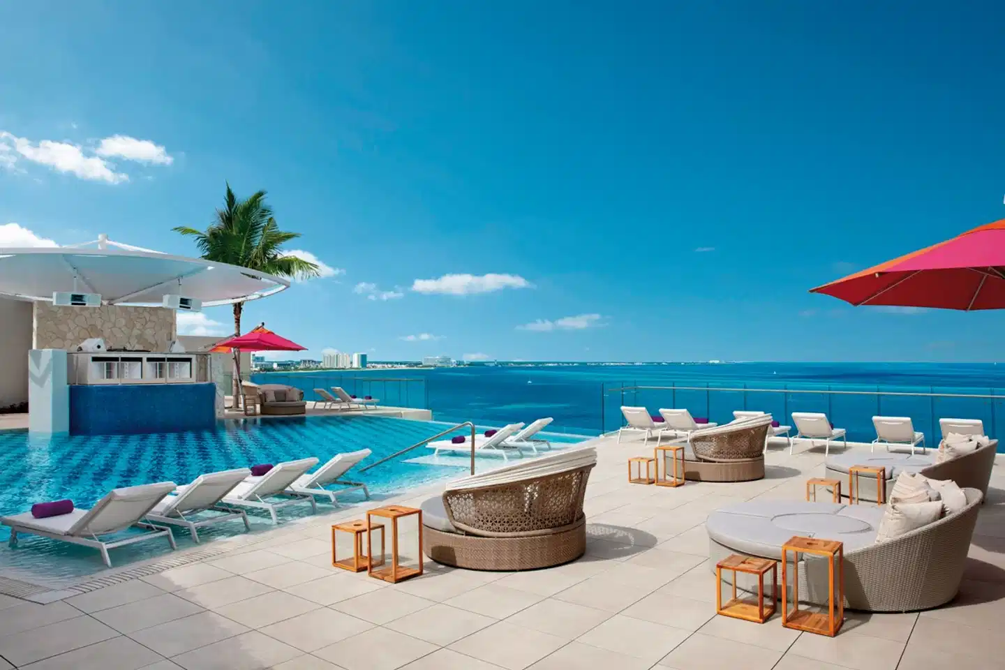 Breathless Cancun Soul Resort & Spa Terrasse