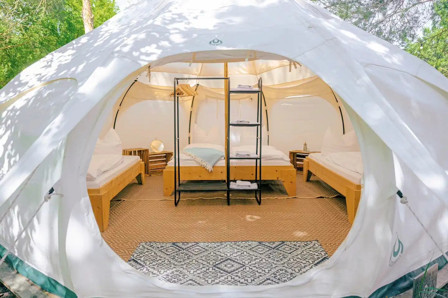 raus und gut: casel Terrasse