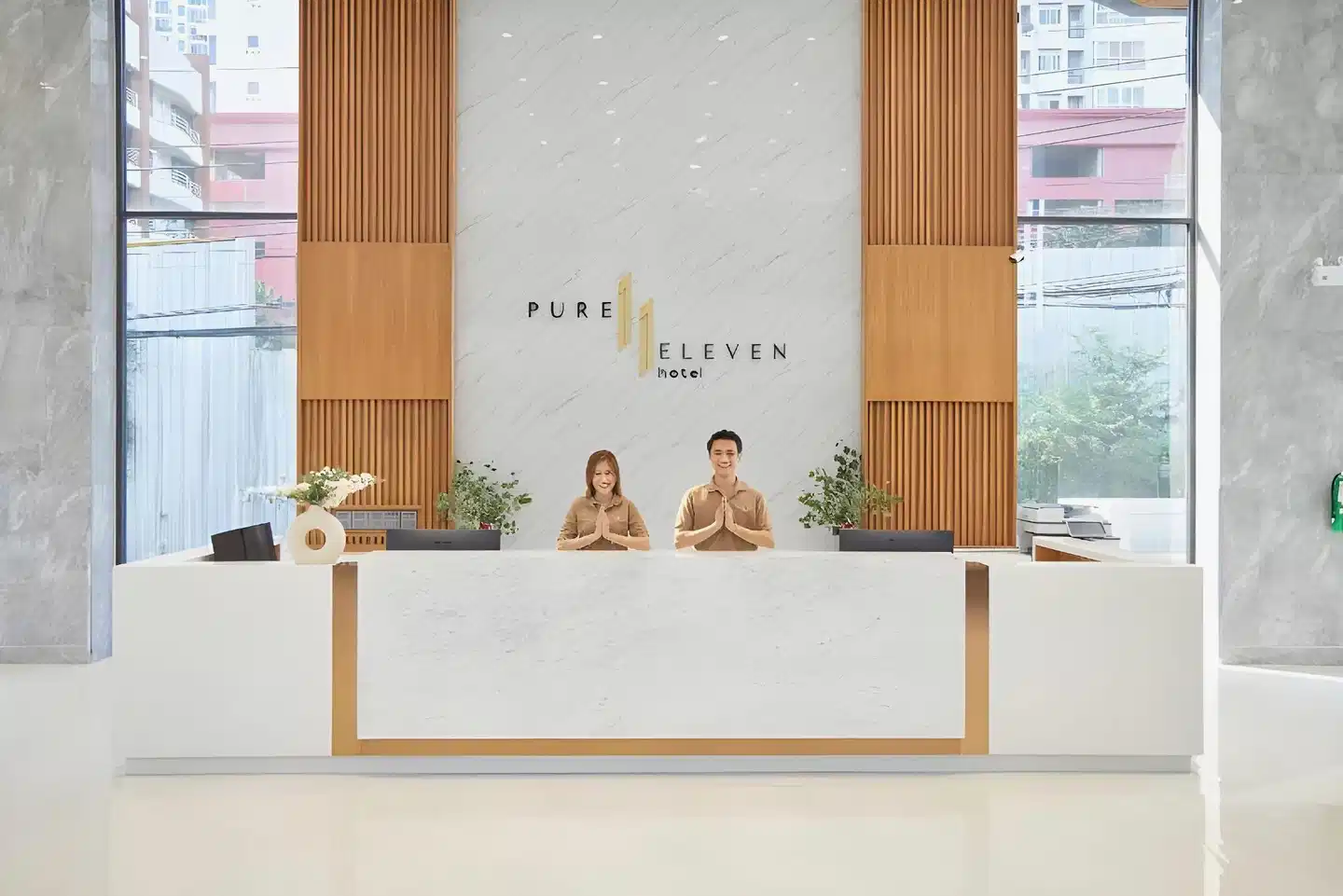 Pure Eleven Pratunam Bangkok Hotel Lobby