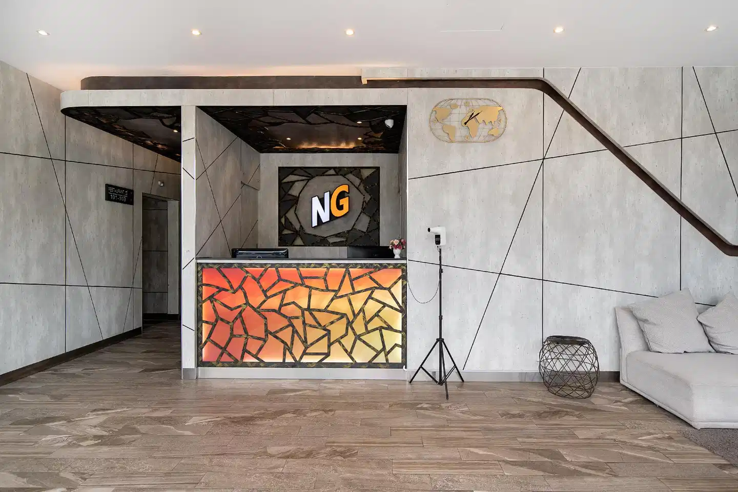the NG hotel Lobby
