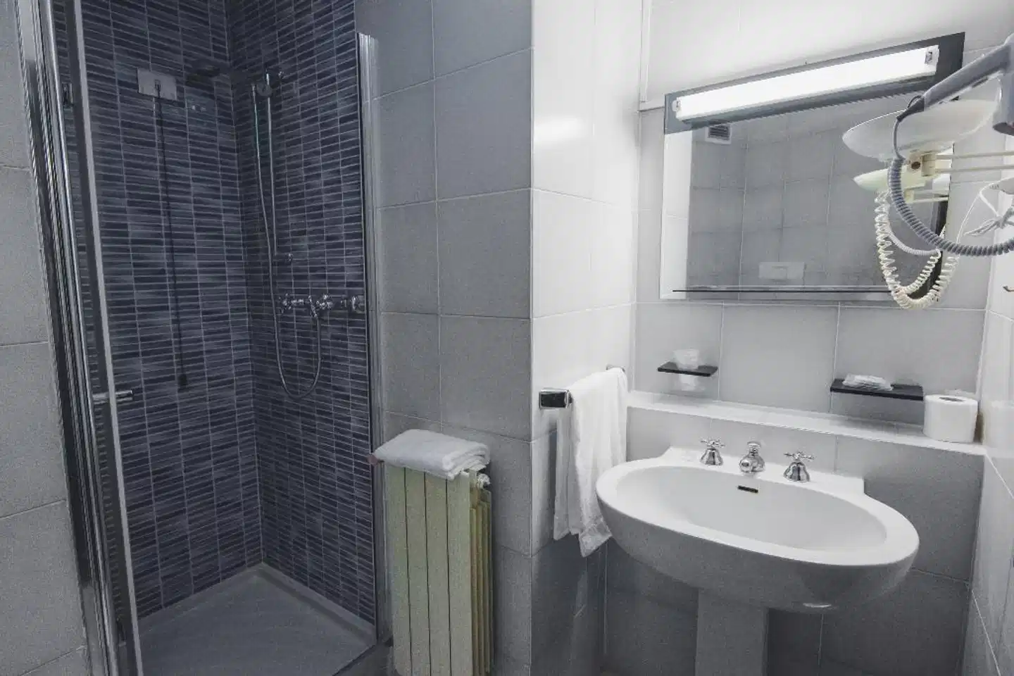 Hotel Britannia Genova Badezimmer