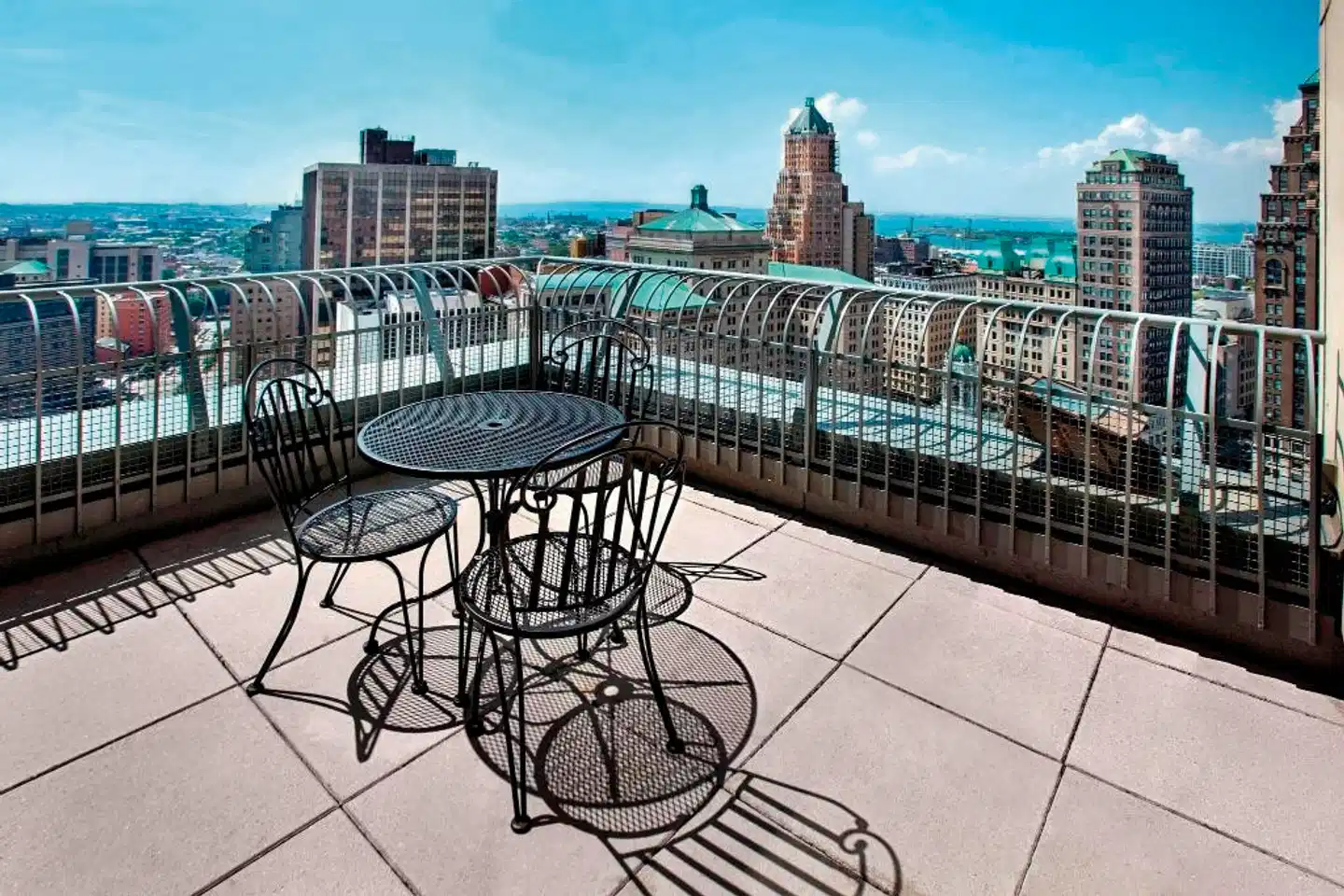 New York Marriott at the Brooklyn Bridge Terrasse