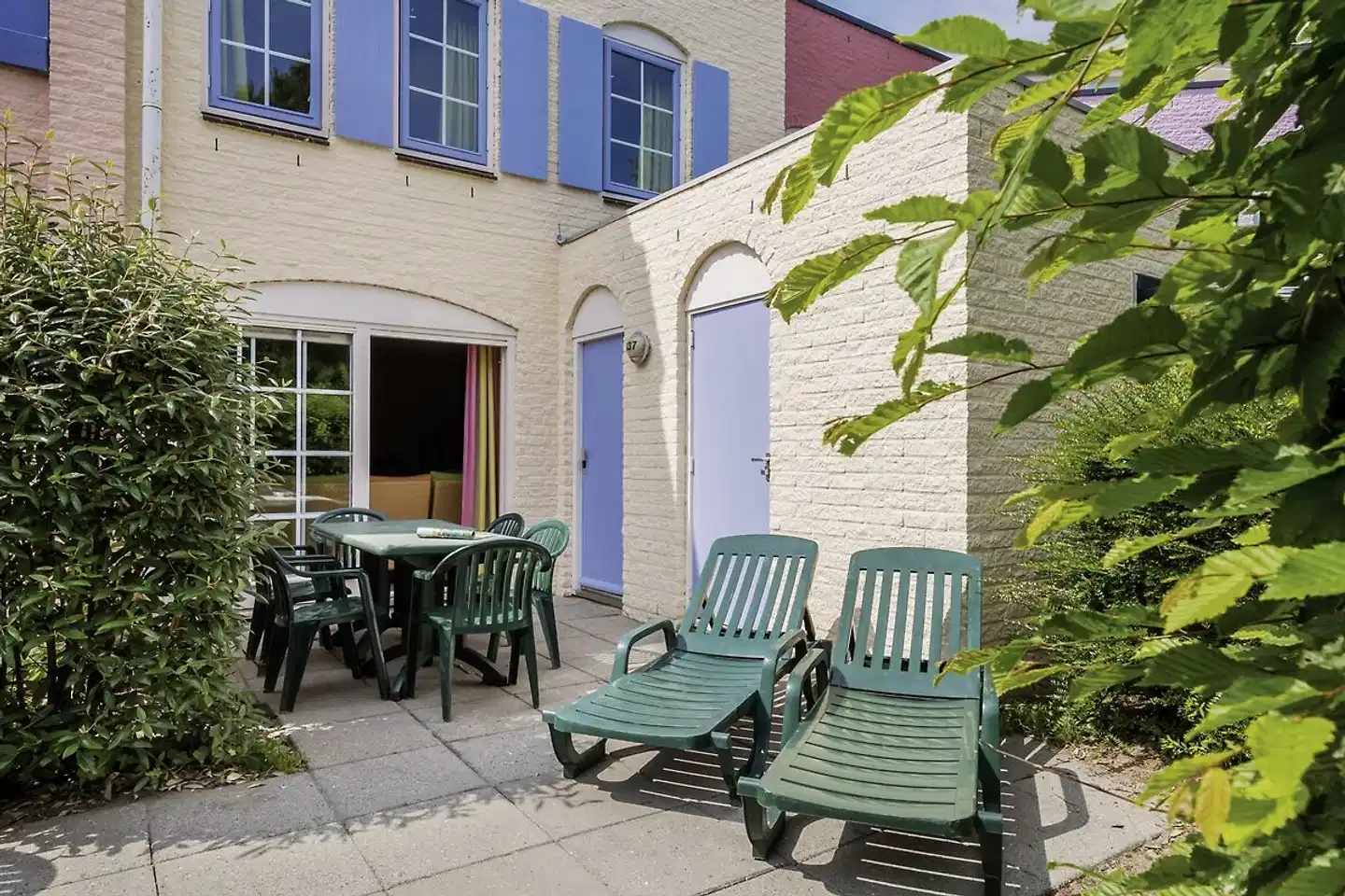 Center Parcs Port Zélande Terrasse