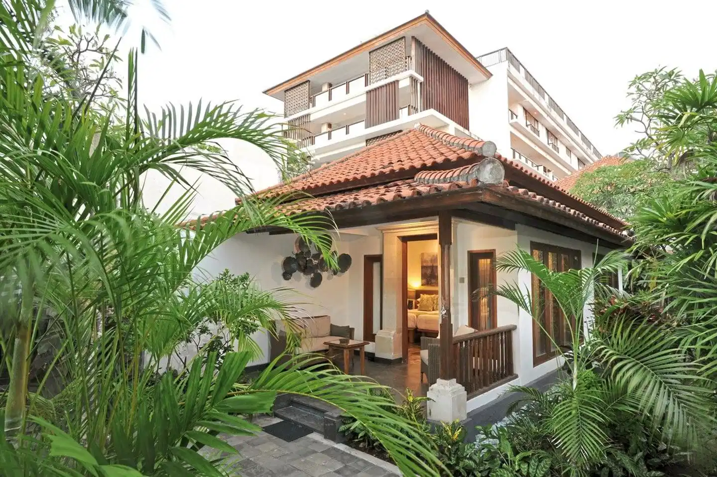 Puri Raja Hotel Legian Bali Aussenansicht