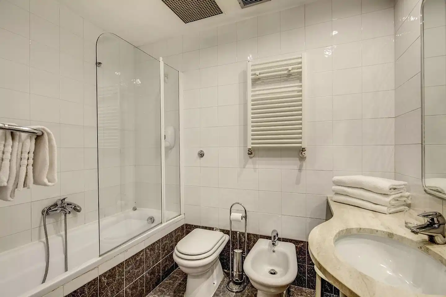 Hotel San Marco Badezimmer