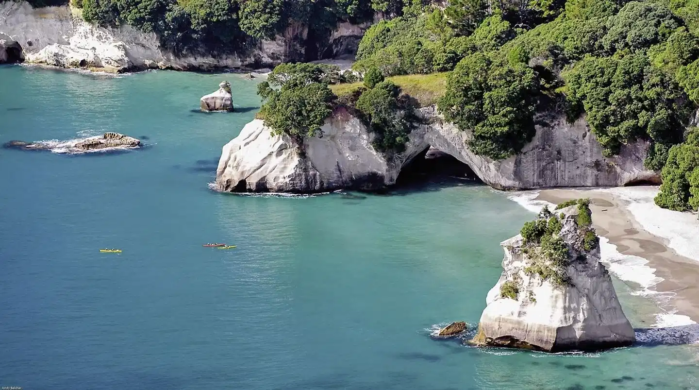 Höhepunkte Neuseelands Strand
