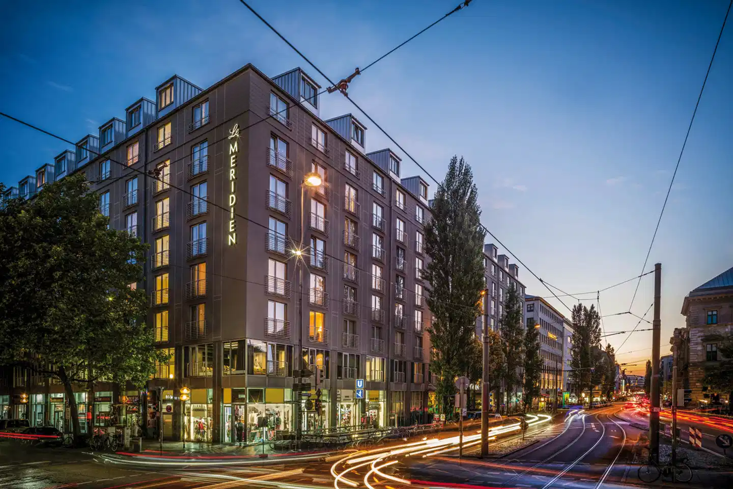 Le Méridien München Aussenansicht