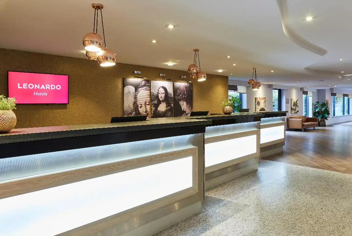 Leonardo London Heathrow Airport Lobby