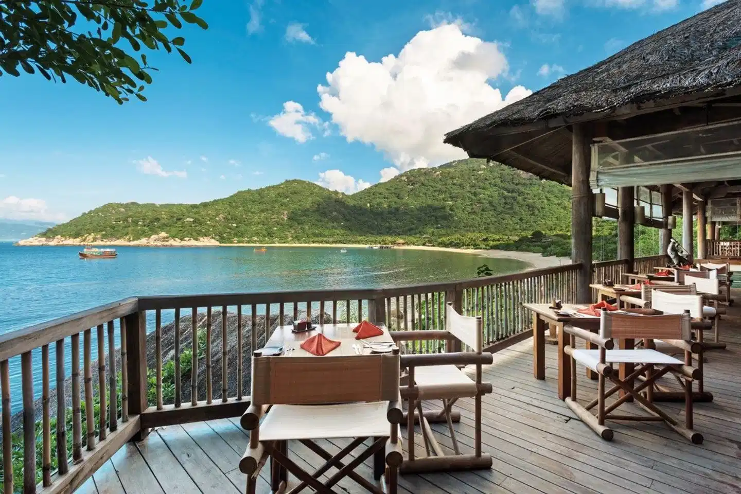 Six Senses Ninh Van Bay Terrasse