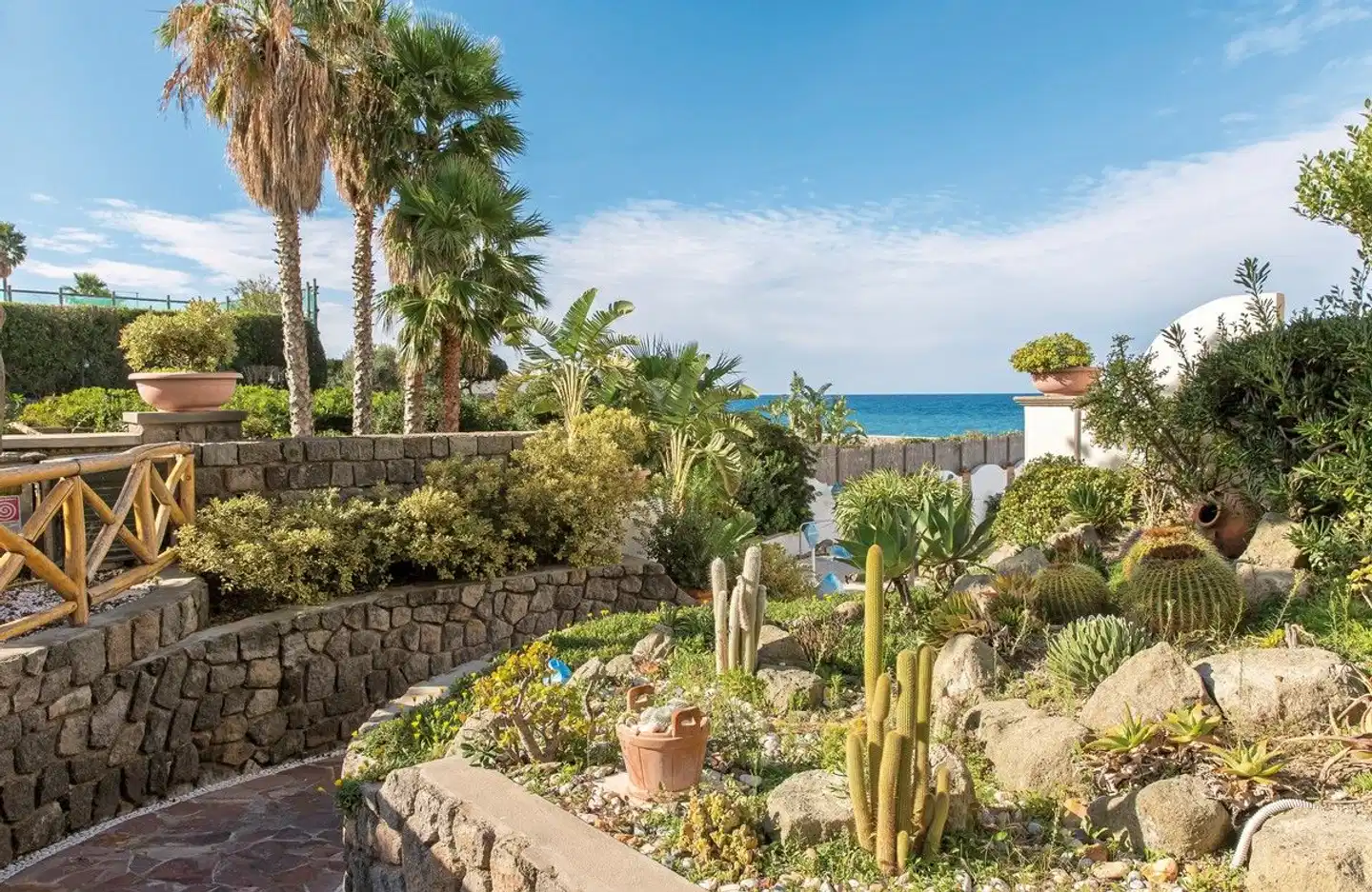 Hotel Terme Tritone Garten