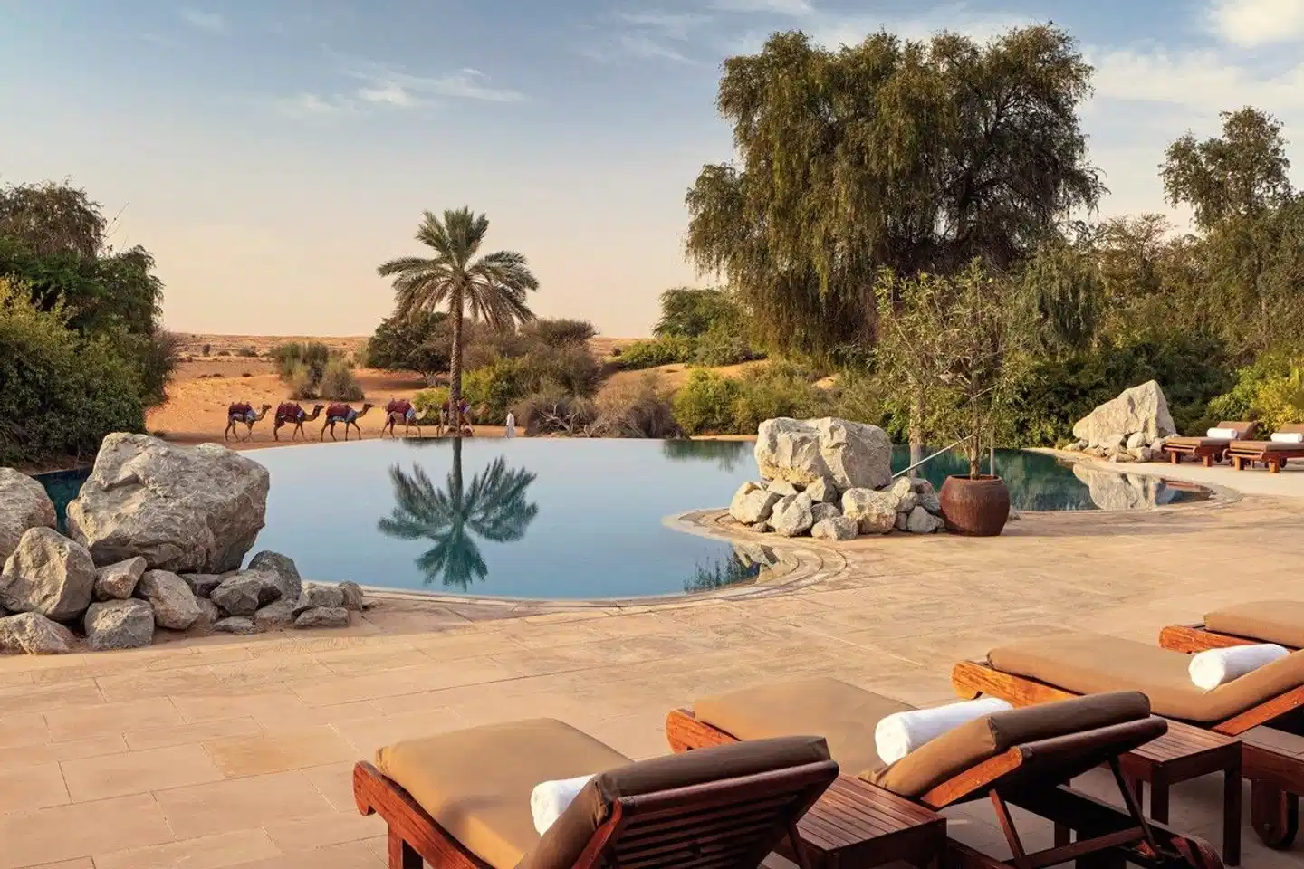 Al Maha, A Luxury Collection Desert Resort & Spa Pool