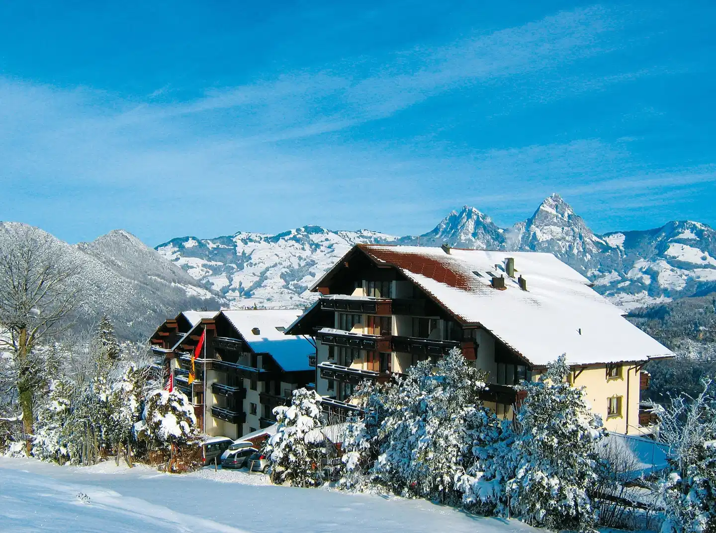 Hotel Restaurant Bellevue Aussenansicht