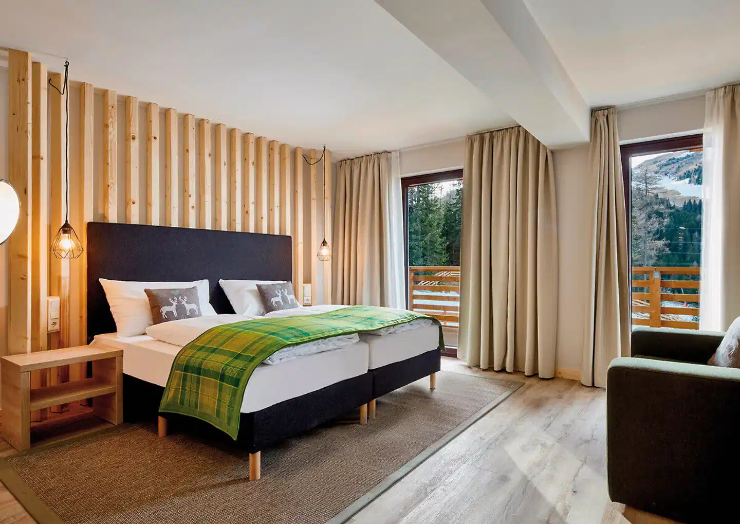 Das Alpenhaus Katschberg.1640 Wohnbeispiel