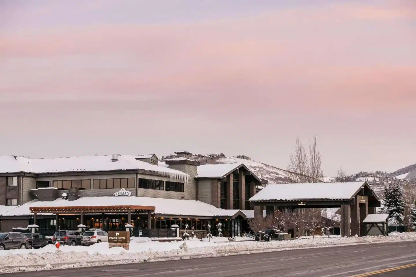 Park City Peaks Hotel Aussenansicht