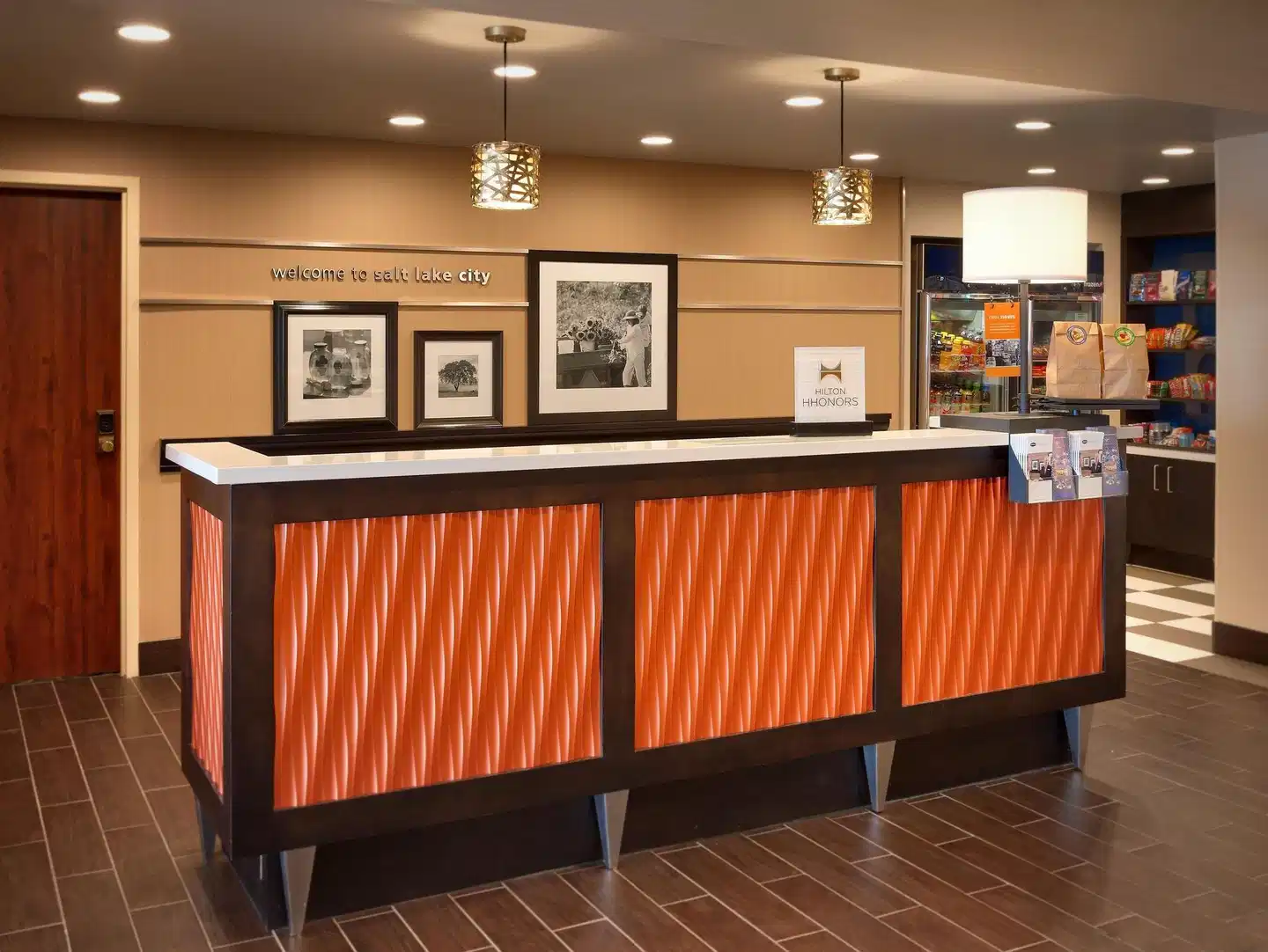 Hampton Inn Salt Lake City Downtown Lobby