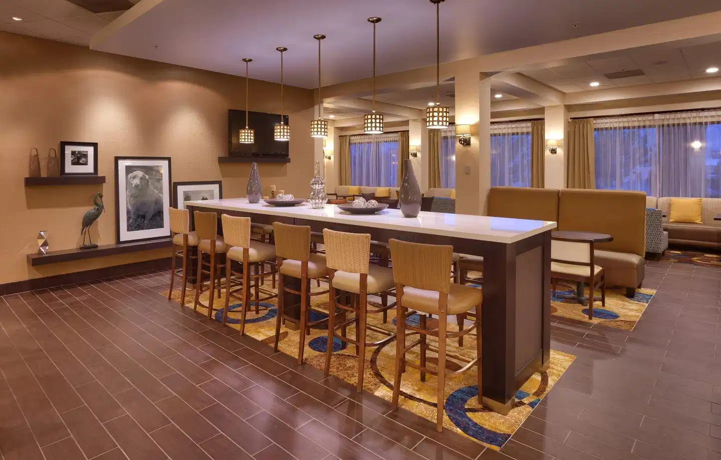 Hampton Inn Salt Lake City Downtown Bar