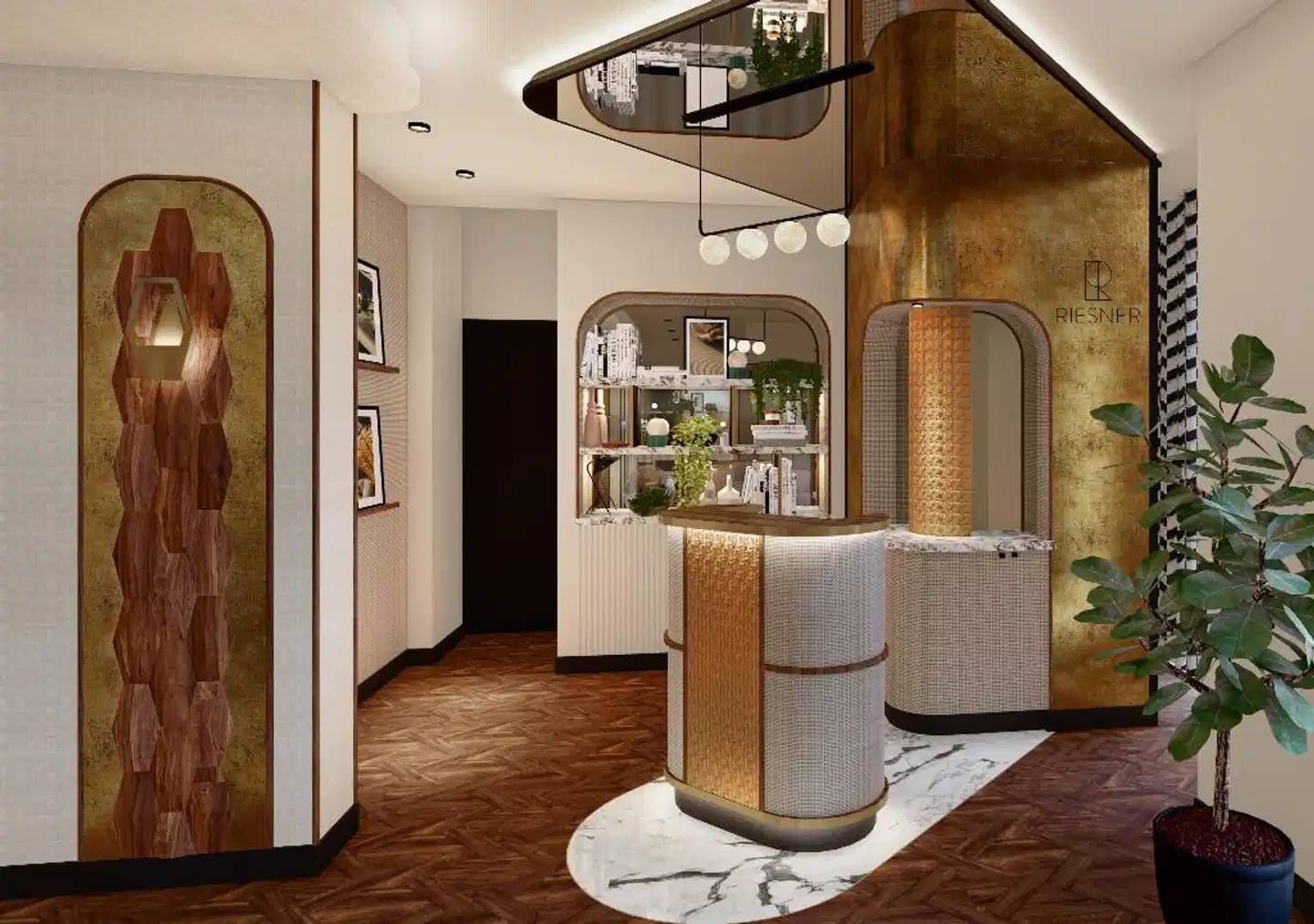 Hôtel Riesner Lobby