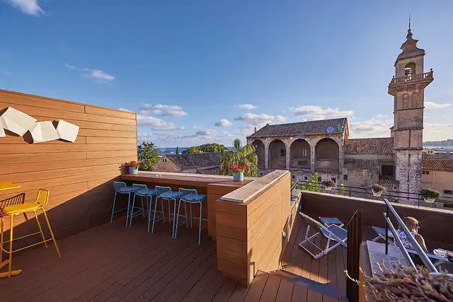 Santa Clara Urban & Spa Terrasse