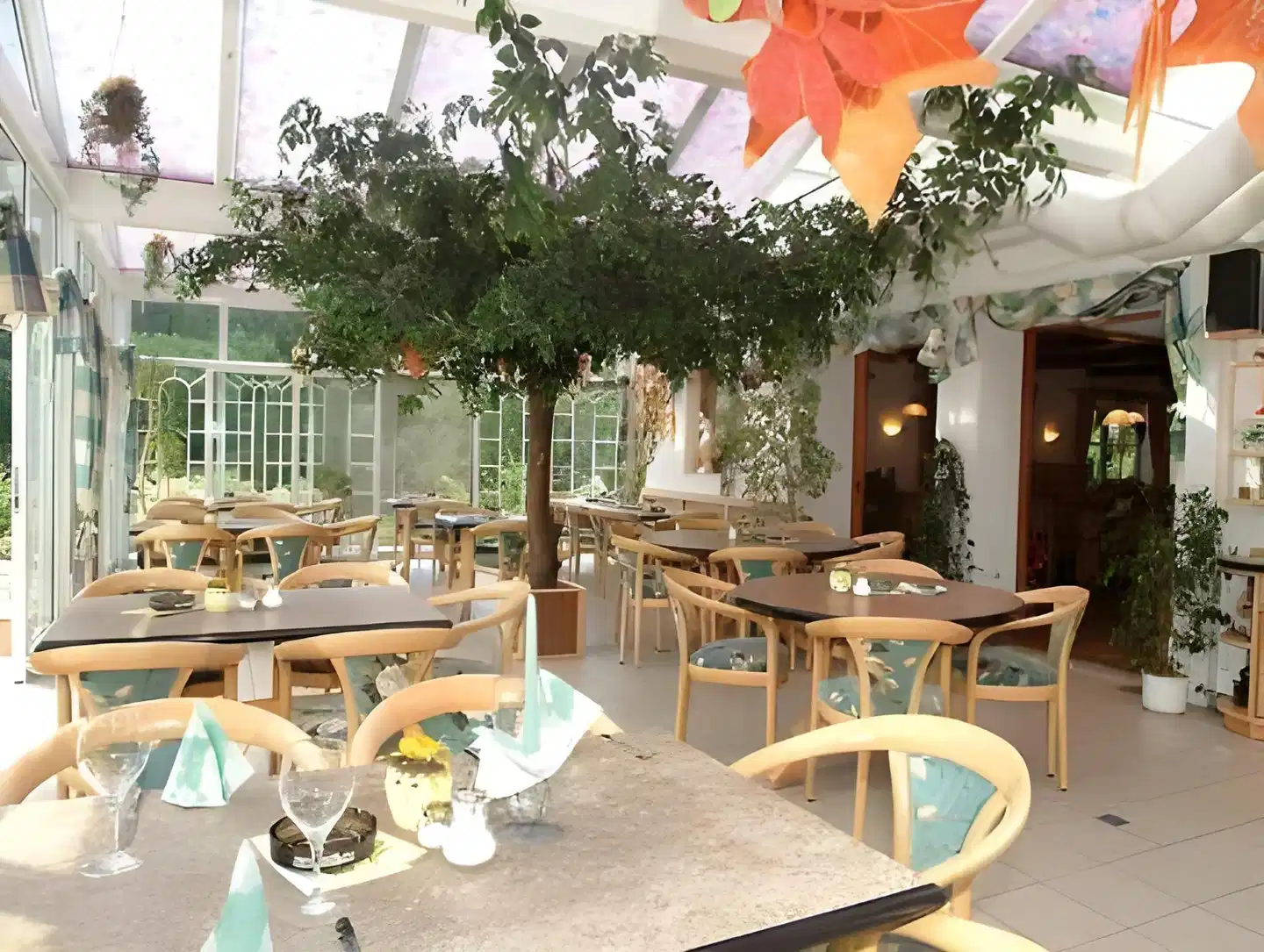 Zum Hirschenstein Terrasse