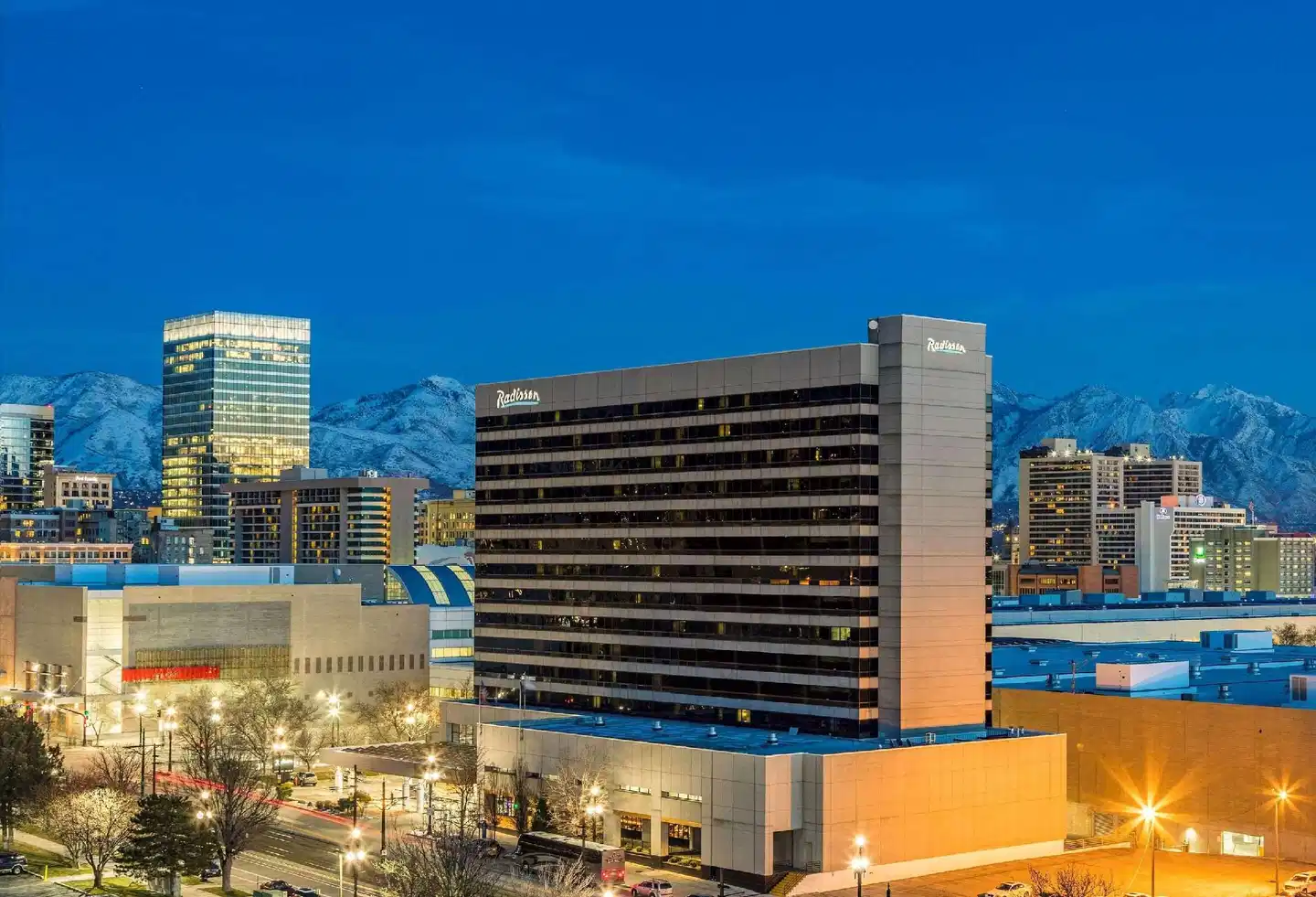 Radisson Hotel Salt Lake City Downtown Aussenansicht