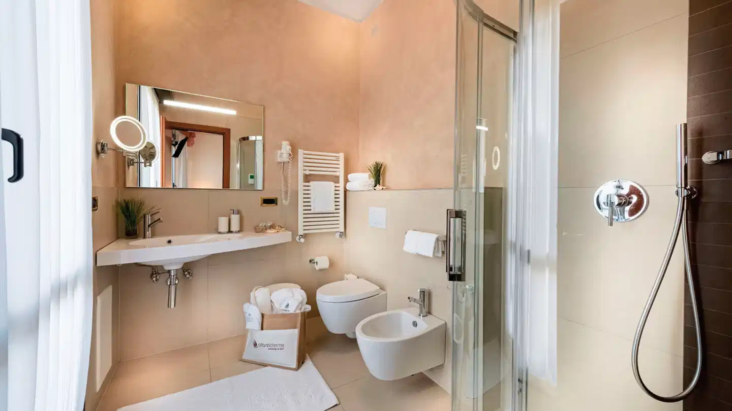 Atlantic Terme Natural Spa & Hotel Badezimmer